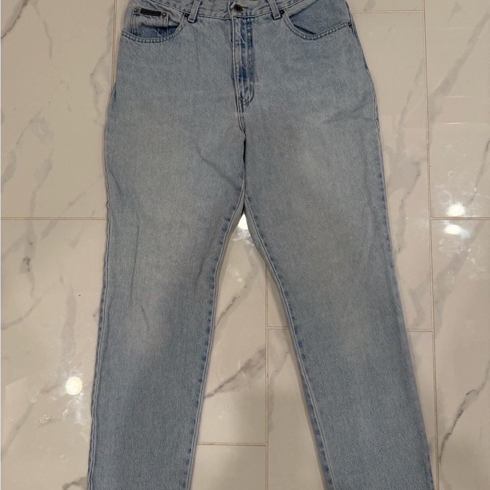 High Rise Light Blue Women's Jeans